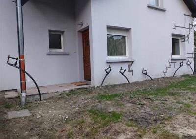 Fissures maison pont thermique